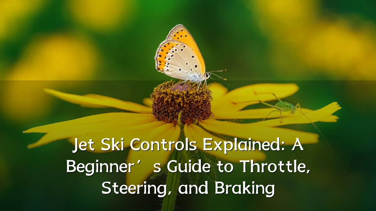 Jet Ski Controls Explained: A Beginner’s Guide to Throttle, Steering, and Braking