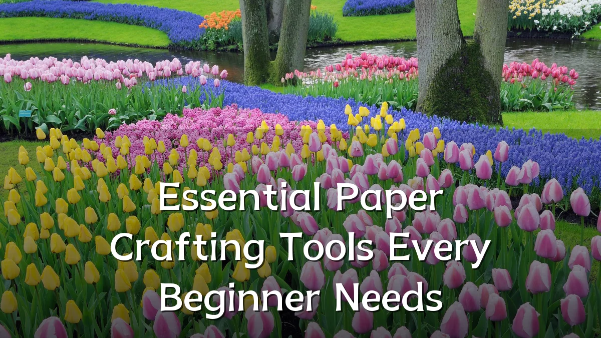 Essential Paper Crafting Tools Every Beginner Needs