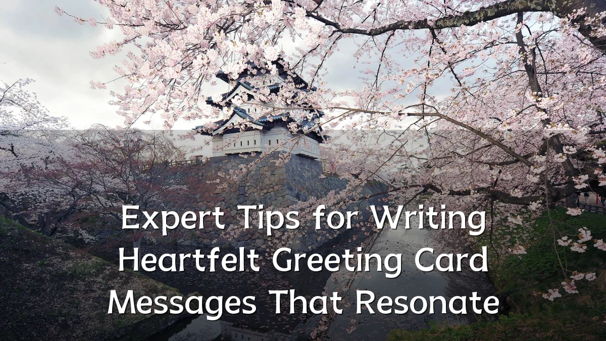 Expert Tips for Writing Heartfelt Greeting Card Messages That Resonate