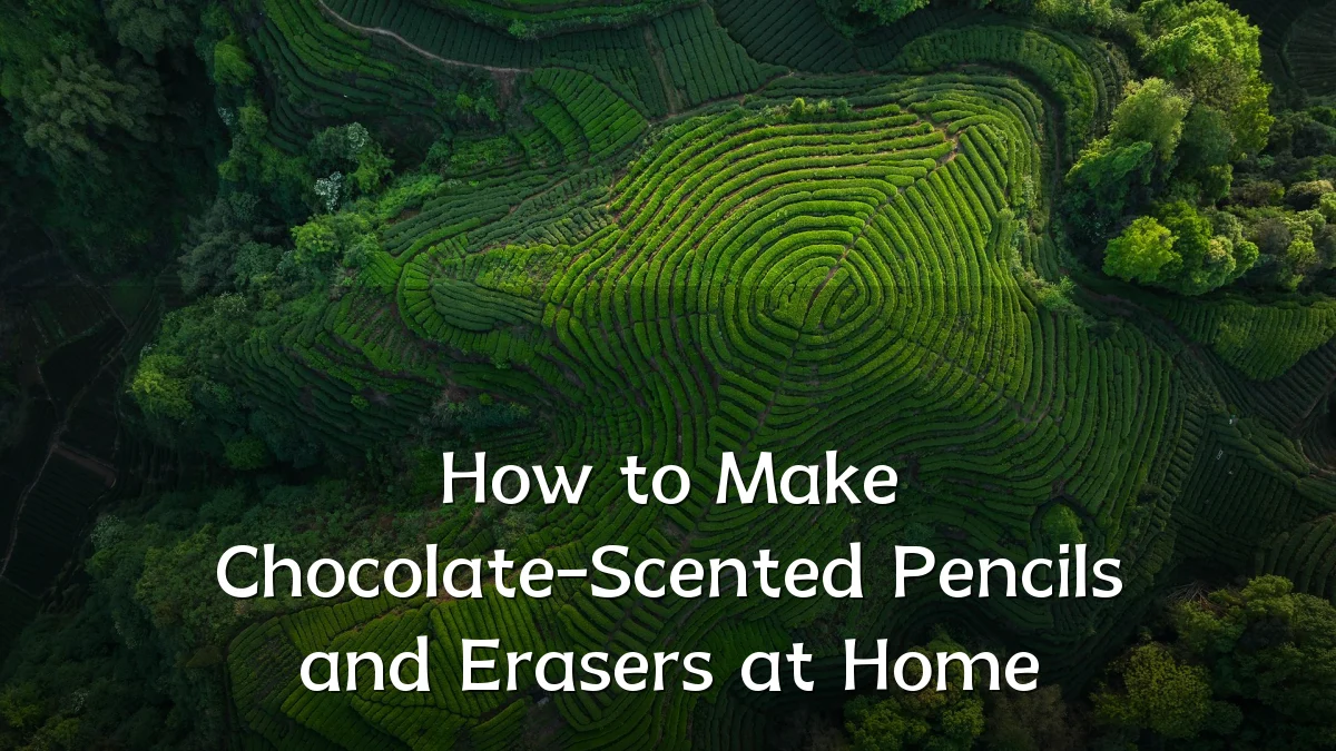 How to Make Chocolate-Scented Pencils and Erasers at Home