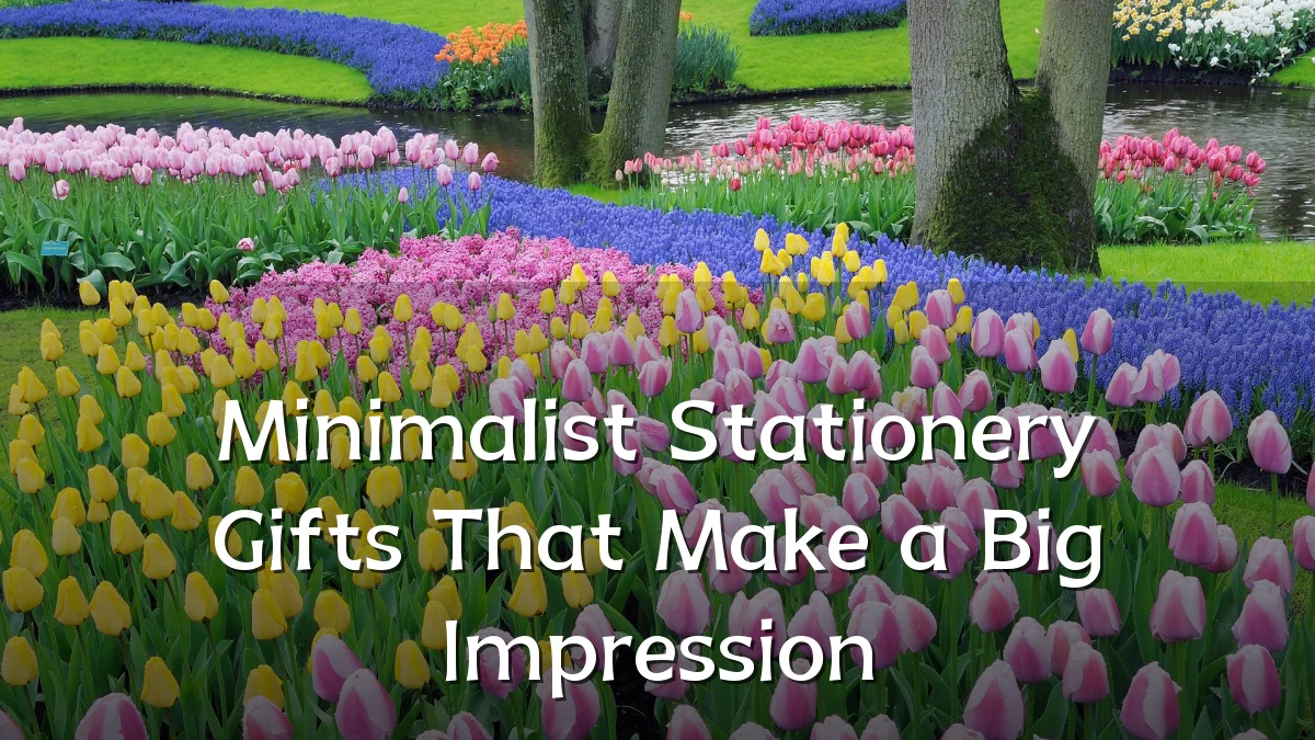 Minimalist Stationery Gifts That Make a Big Impression