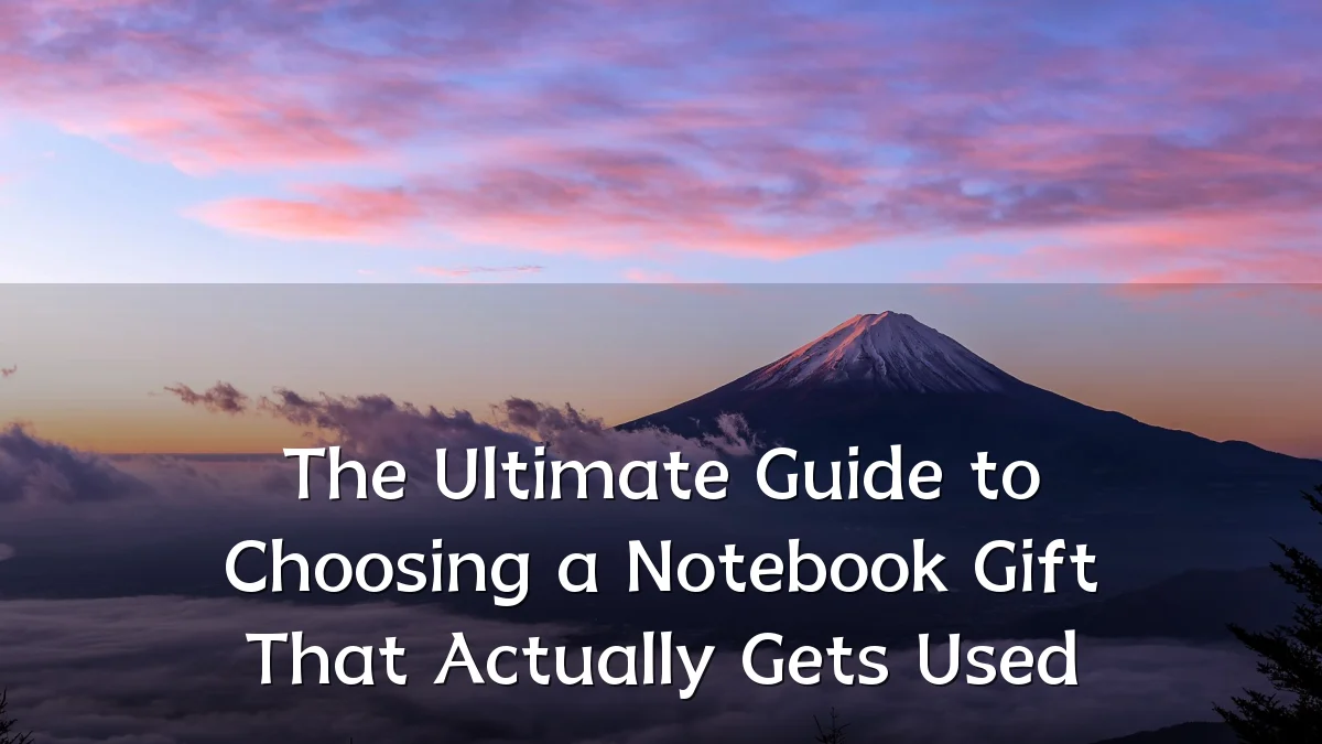 The Ultimate Guide to Choosing a Notebook Gift That Actually Gets Used