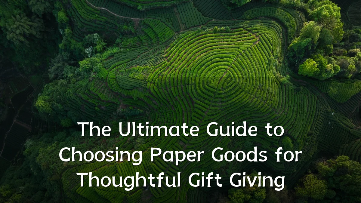 The Ultimate Guide to Choosing Paper Goods for Thoughtful Gift Giving