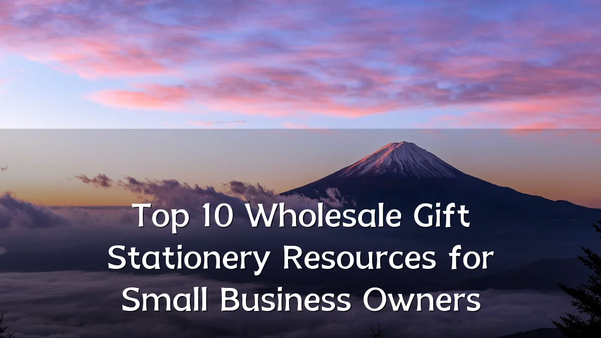 Top 10 Wholesale Gift Stationery Resources for Small Business Owners