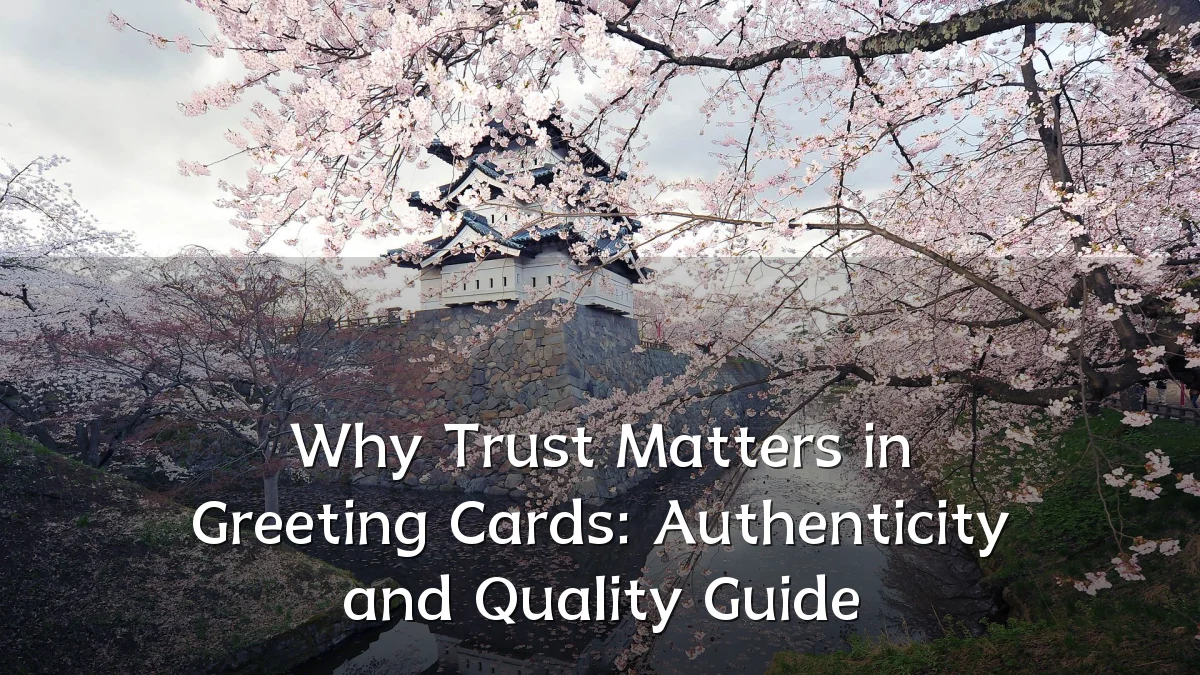 Why Trust Matters in Greeting Cards: Authenticity and Quality Guide