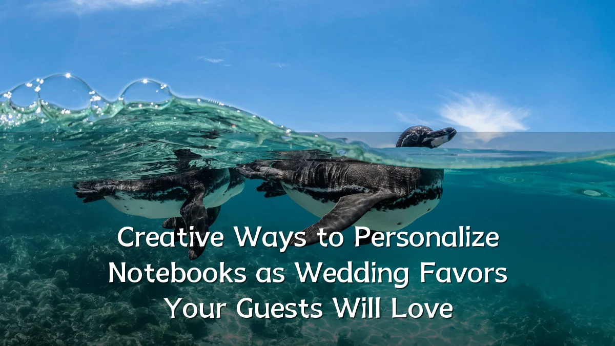 Creative Ways to Personalize Notebooks as Wedding Favors Your Guests Will Love