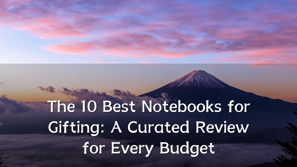 The 10 Best Notebooks for Gifting: A Curated Review for Every Budget