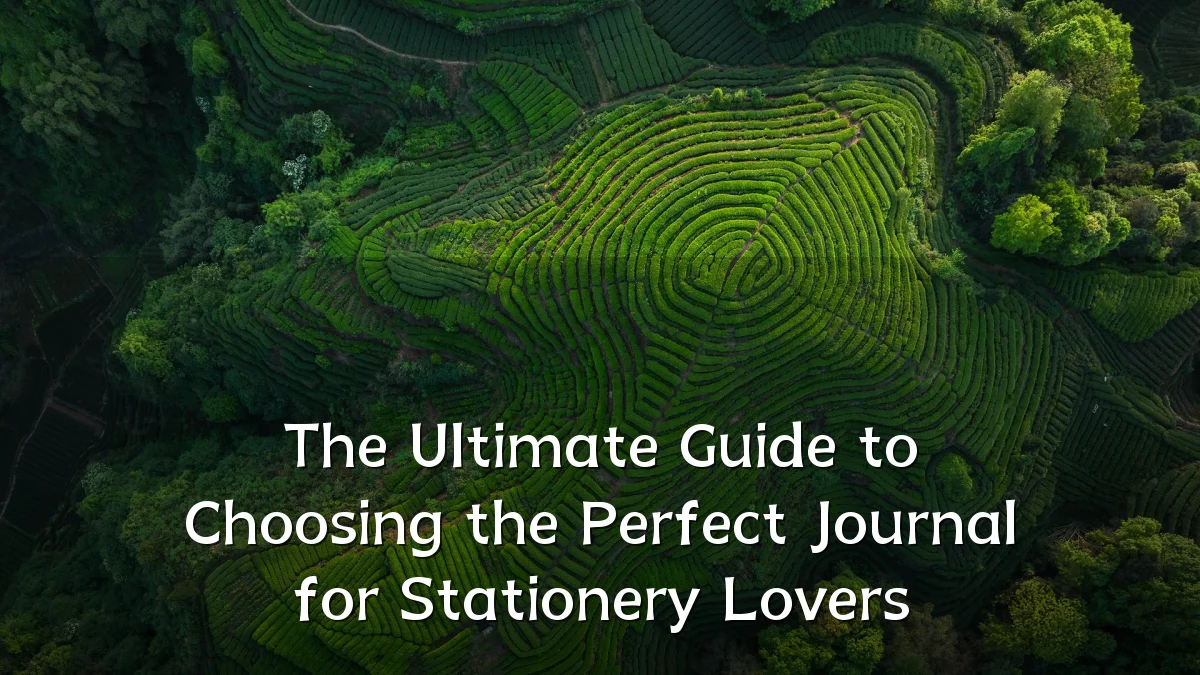 The Ultimate Guide to Choosing the Perfect Journal for Stationery Lovers
