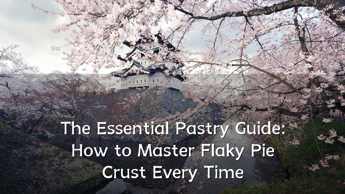 The Essential Pastry Guide: How to Master Flaky Pie Crust Every Time