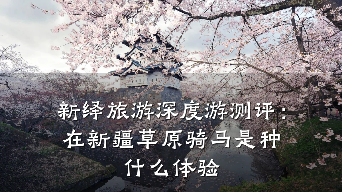 新绎旅游深度游测评:在新疆草原骑马是种什么体验